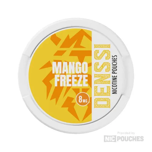 Denssi Mango Freeze nicotine pouches tin