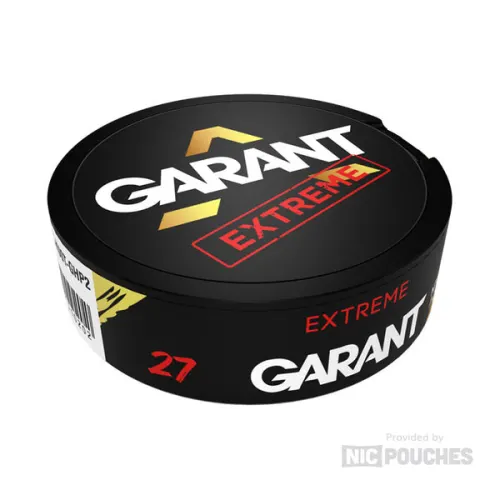 Garant Extreme nicotine pouches tin