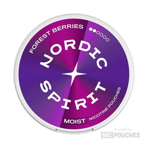 Nordic Spirit Forest Berries nicotine pouches tin