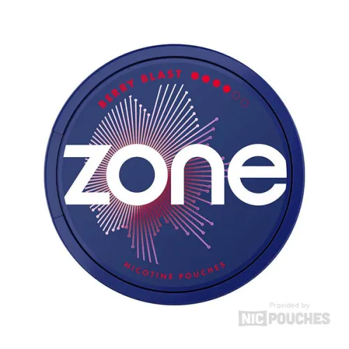 Zone Berry Blast nicotine pouches tin