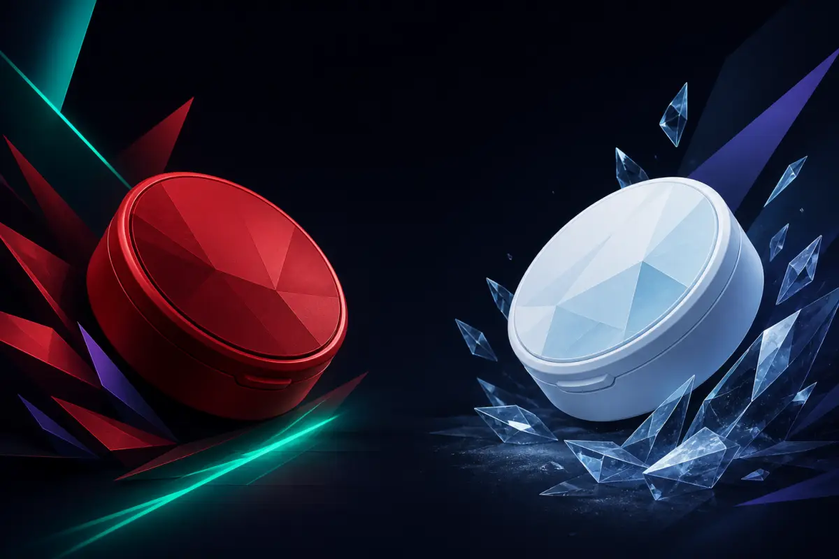 Killa and Iceberg strong nicotine pouch tins side by side