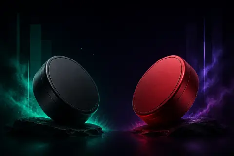 Pablo and Killa extra strong nicotine pouch tins side by side in a strength comparison